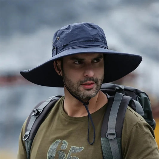 Chapeau homme Outdoor bleu