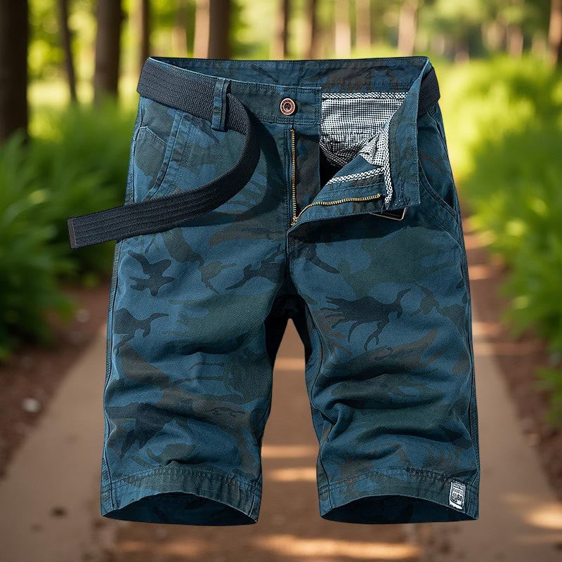Short_cargo_homme_Bermuda_bleu