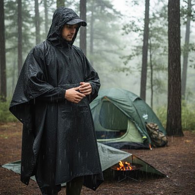 Poncho pluie protection